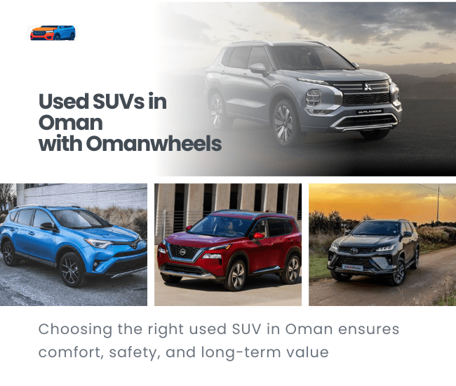 Used SUVs for Sale in Oman 2026 | Affordable & Reliable
