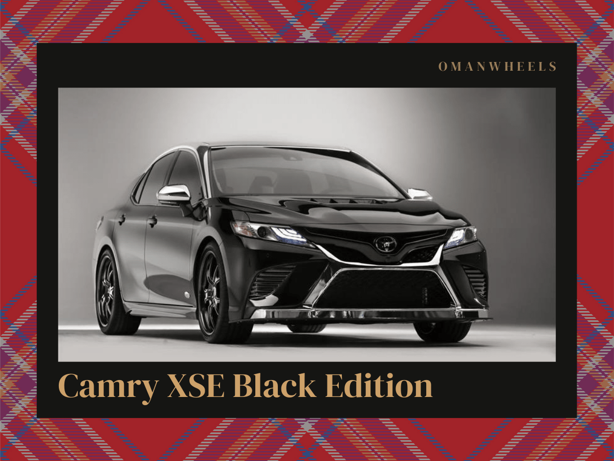 Camry XSE Black Edition oman 2026 price