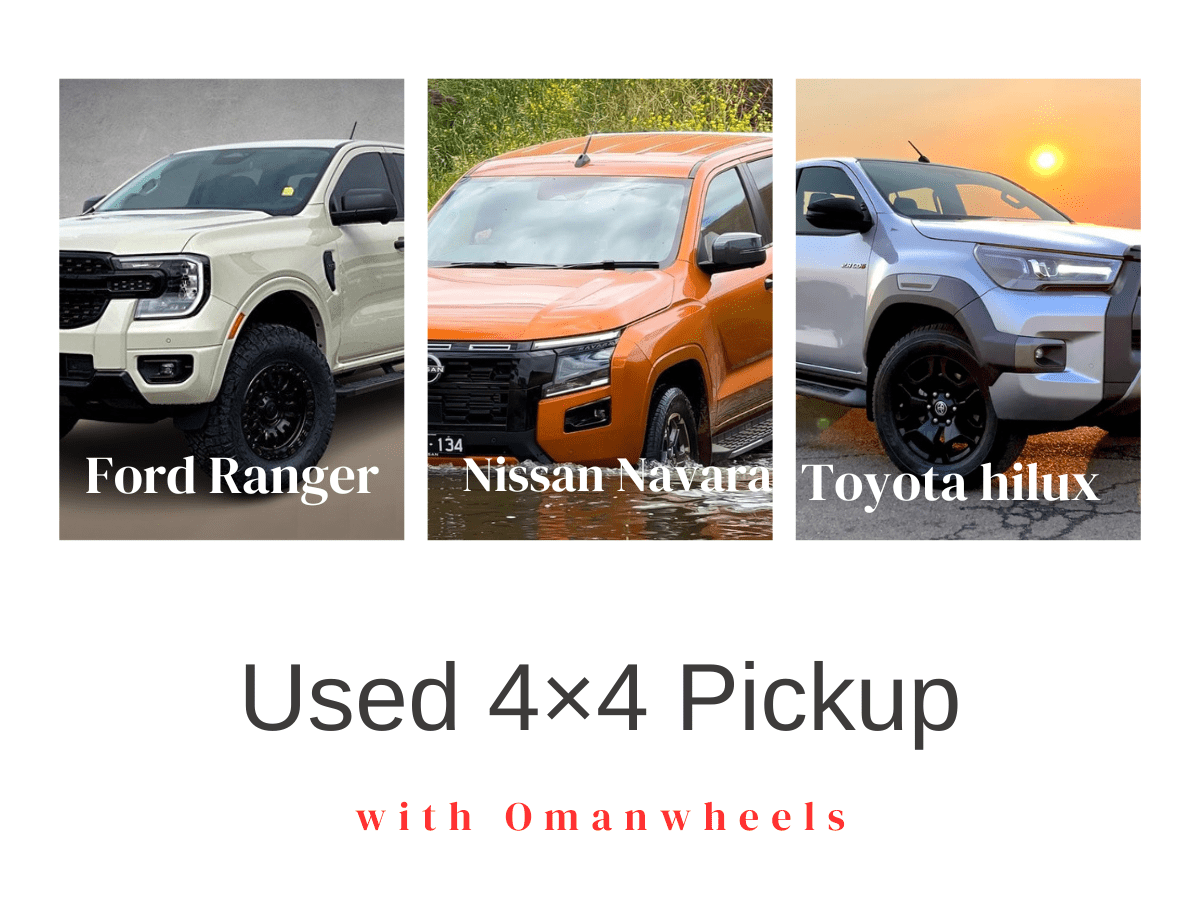 Best used 4×4 pickup trucks for off-road driving in Oman