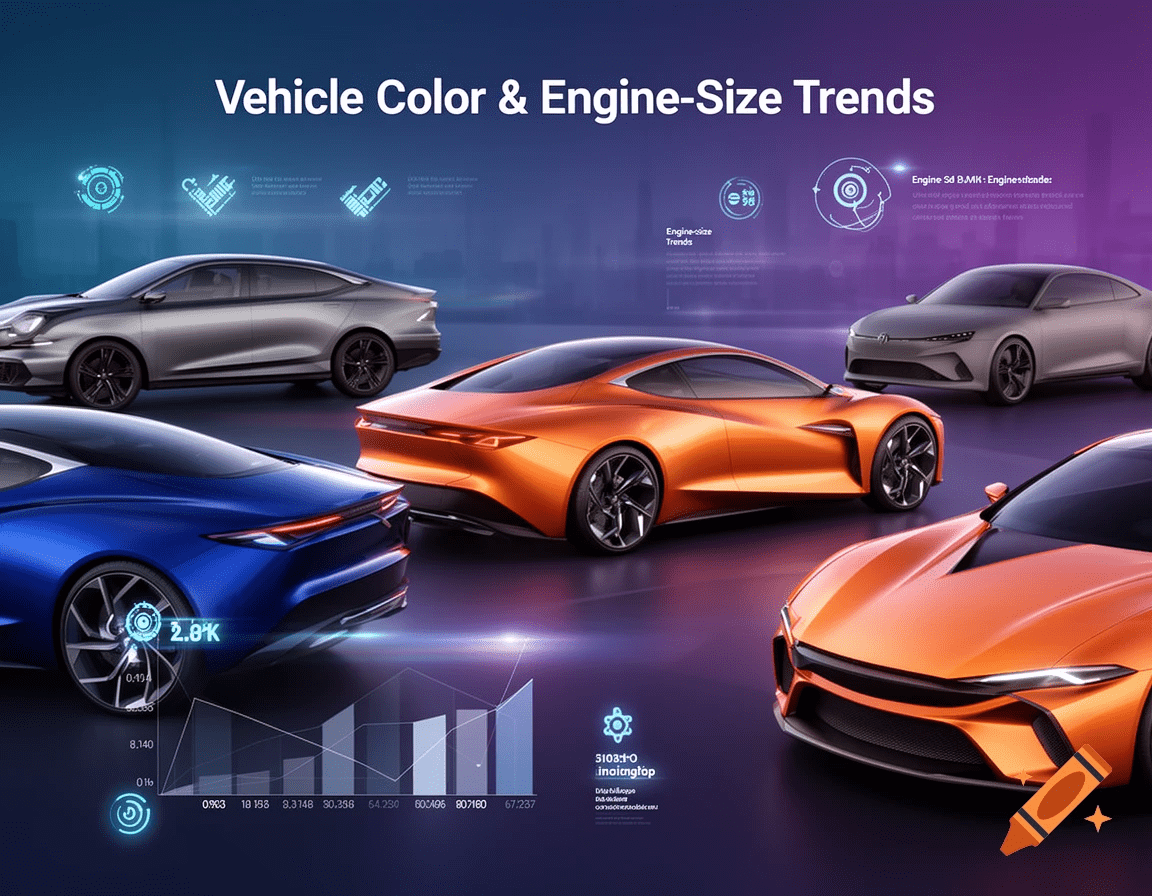 Vehicle Colour & Engine-Size Trends in Oman 2025 | What Car Buyers Are Choosing and Why