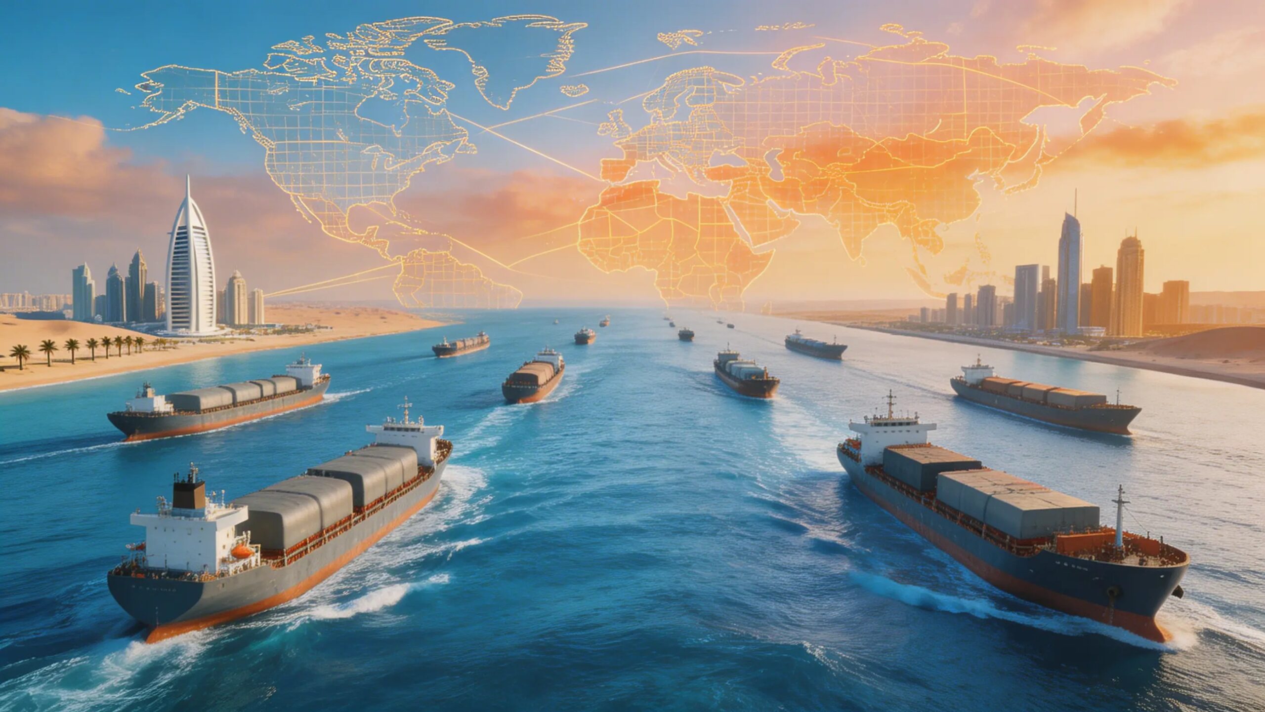 Strait of Hormuz Map Showing Global Shipping Importance