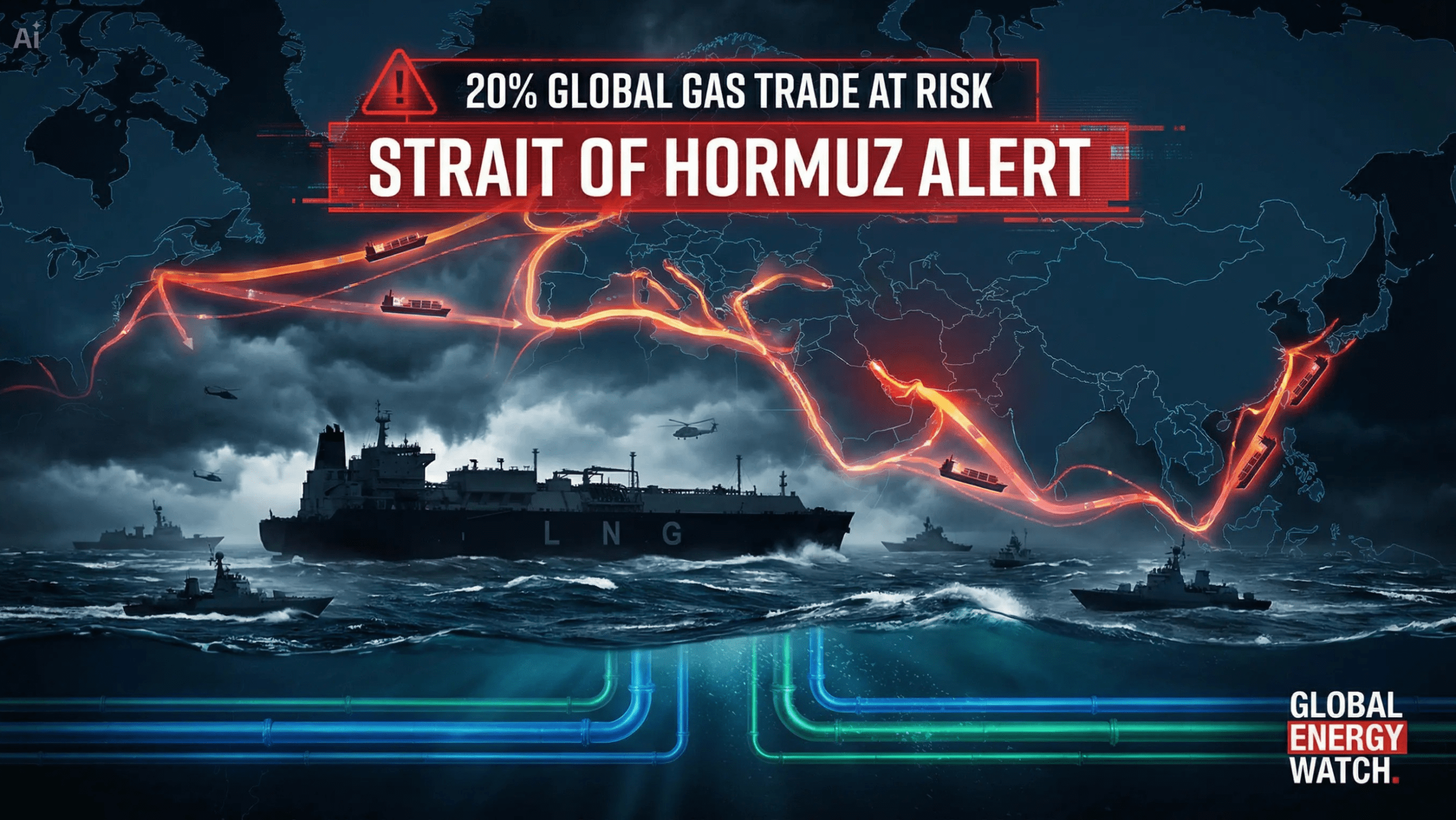 LNG Petrol Supply Risk in GCC